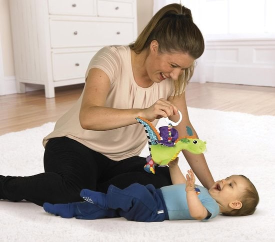 Lamaze Flip Flap Draak Rammelaar