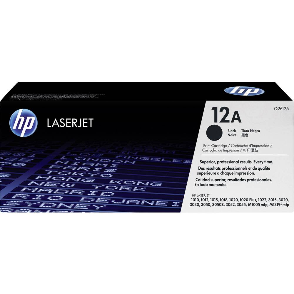 HP Toner 12A Origineel Zwart 2000 bladzijden Q2612A