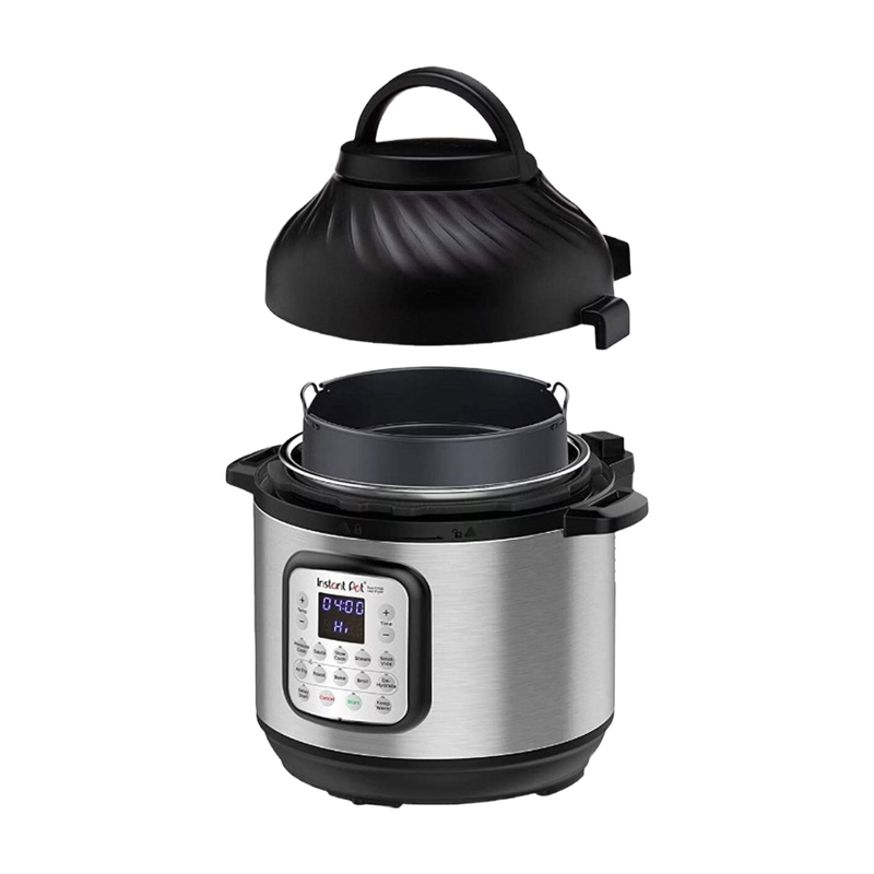 Instant Pot Duo Crisp 7,6L 11-in-1 elektrische snelkookpan en airfryer met twee deksels