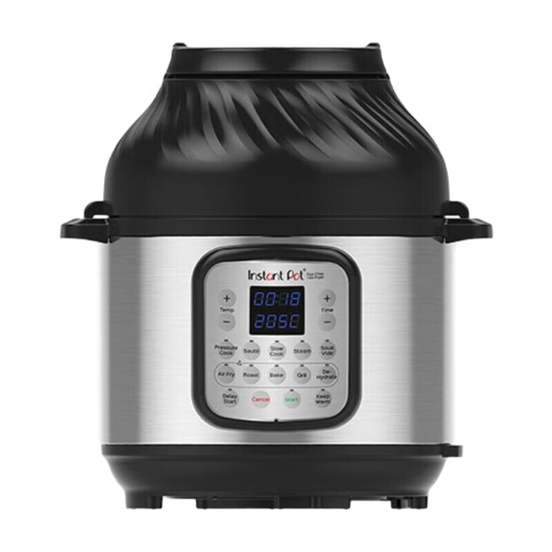 Instant Pot Duo Crisp 5,7L 11-in-1 elektrische snelkookpan en airfryer met twee deksels