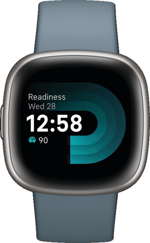 Fitbit Versa 4 – Smartwatch heren en dames – Blauw