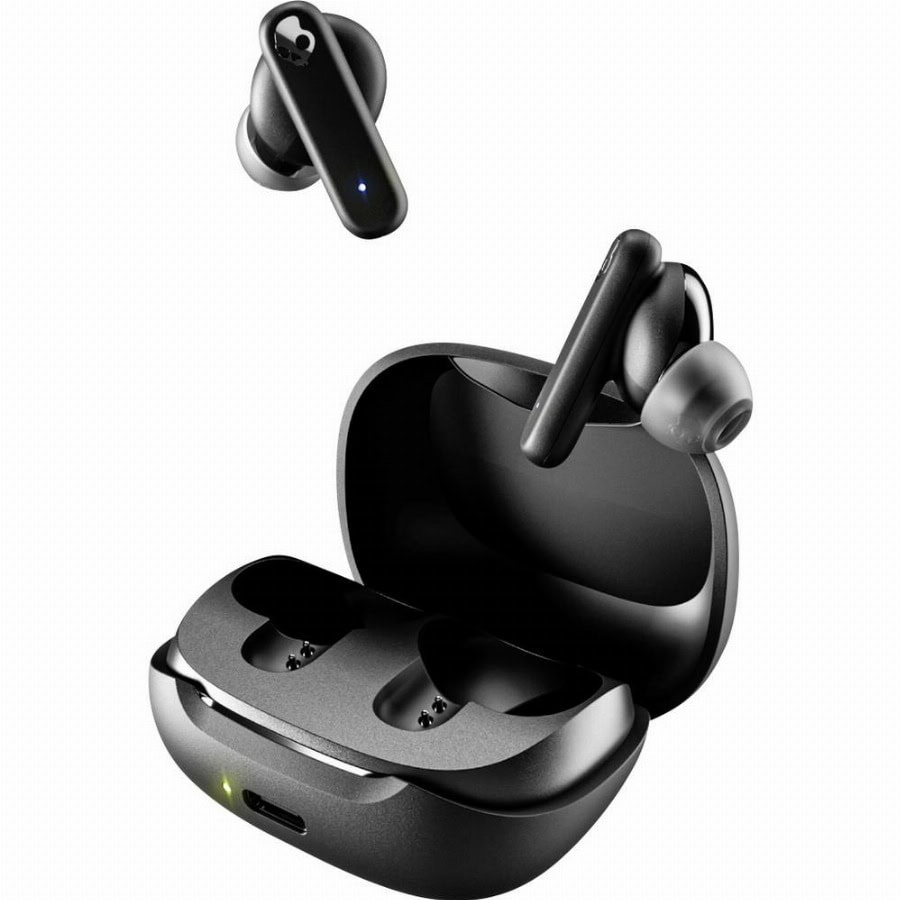 Skullcandy Smokin Buds True Wireless Black In Ear oordopjes Bluetooth Stereo Zwart Touchbesturing Mobiele telefoon