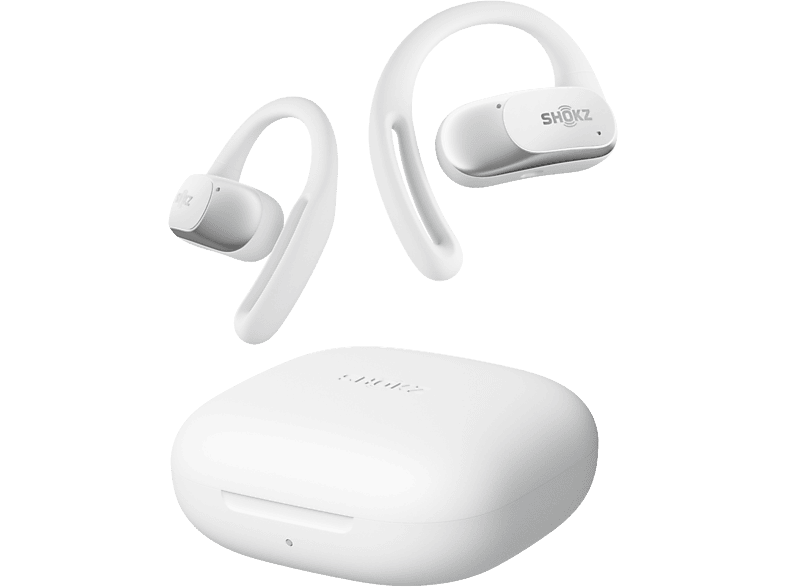 Shokz Openfit Air Open-air Over-ear Draadloze Oordopjes Wit