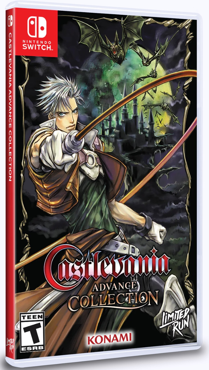 Castlevania Advance Collection – Circle of the Moon Cover (Limited Run Games)