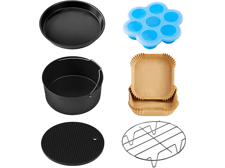 Cosori Accessoireset Voor Airfryer Xl/xxl (c158-6ac-eur)