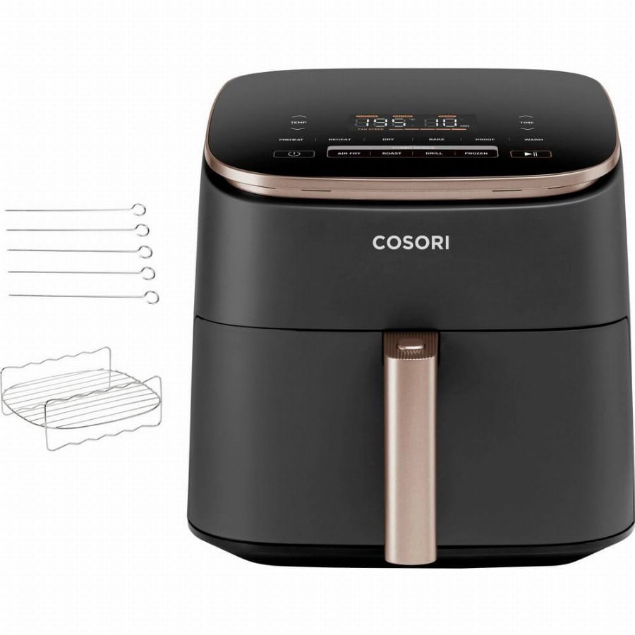 Cosori CAF-DC602-KEUR Airfryer 6 l Zwart