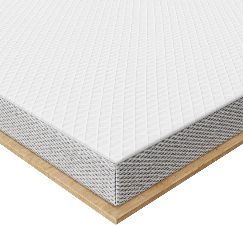 EGO HOME Matras Topper 140 x 200 cm, 5 cm Hoogte Traagschuim Matras Topper, Oeko-Tex Gecertificeerd, Afneembare en Wasbare Hoes, Geschikt voor Boxspring, Matras, Bank, Bed