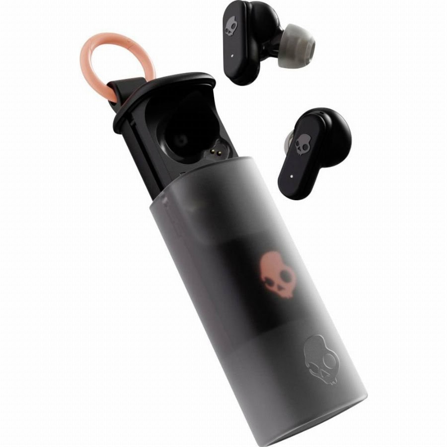 Skullcandy Dime Evo TWS In Ear headset Bluetooth Zwart Incl. oplaad- en dockingstation Mobiele telefoon