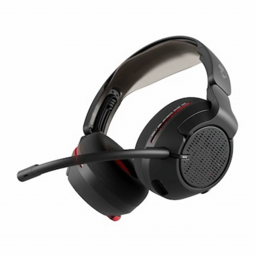Skullcandy CRUSHER PLYR 720 Over Ear koptelefoon Draadloos Virtual Surround Zwart Ruisonderdrukking (microfoon) Volumeregeling Gamen