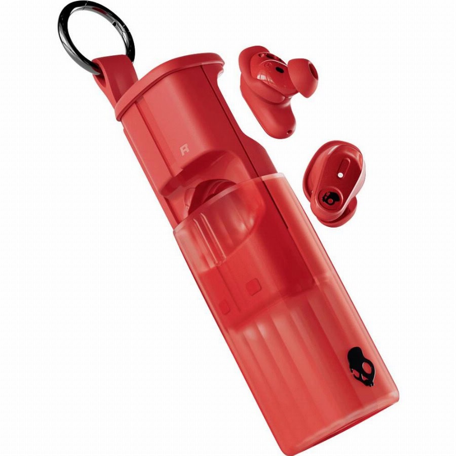 Skullcandy Method 360 ANC Sound By Bose Plasma In Ear oordopjes Bluetooth Stereo Rood Noise Cancelling Bestand tegen zweet Telefoon
