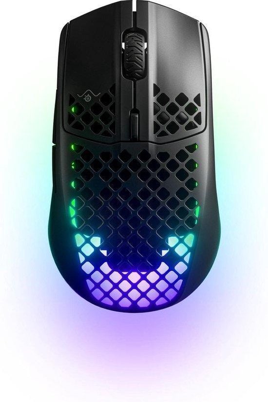 SteelSeries Aerox 3 Draadloze Gaming Muis - Zwart