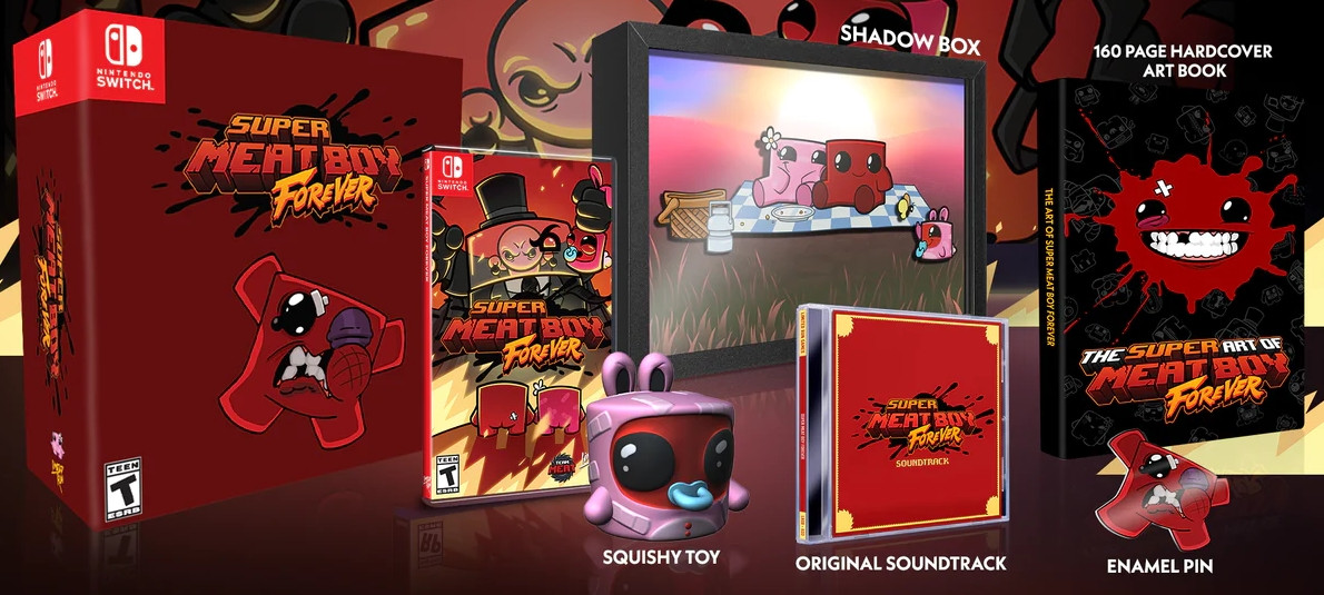 Super Meat Boy Forever Collector's Edition (Limited Run Games)