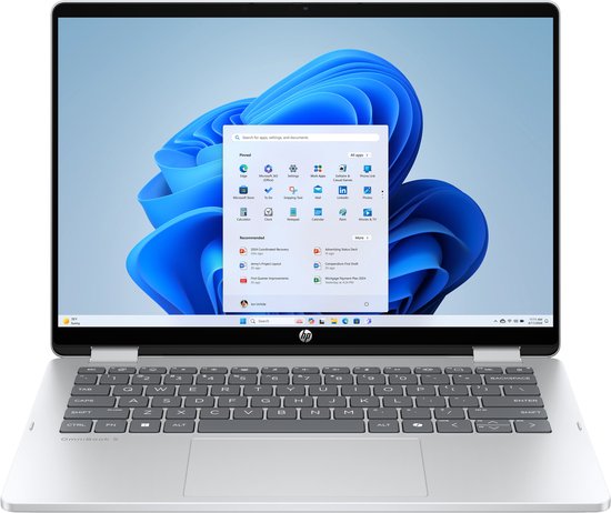 HP OmniBook 5 Flip 14-fp0730ndx - 2-in-1 Laptop - Intel Core 3 - 14 Inch Touchscreen - 8GB/512GB