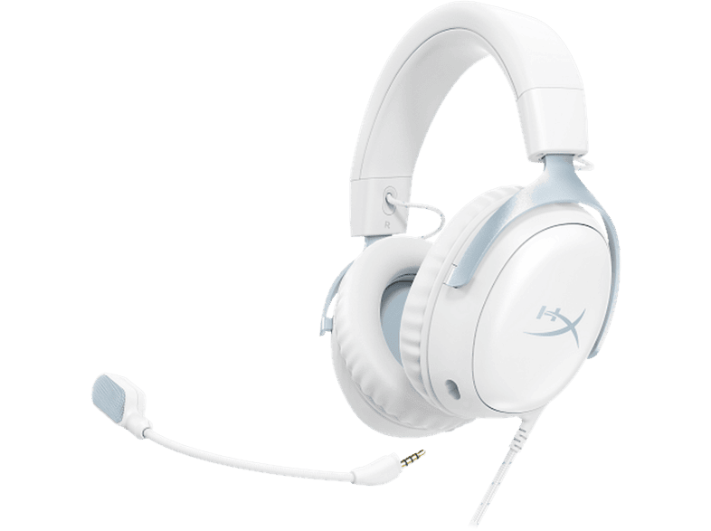 Hyperx Cloud Iii Wired (pc/ps5/xbox Series X S/xbox One/nintendo Switch/mac/mobile) Over-ear Gamingheadset White/blue
