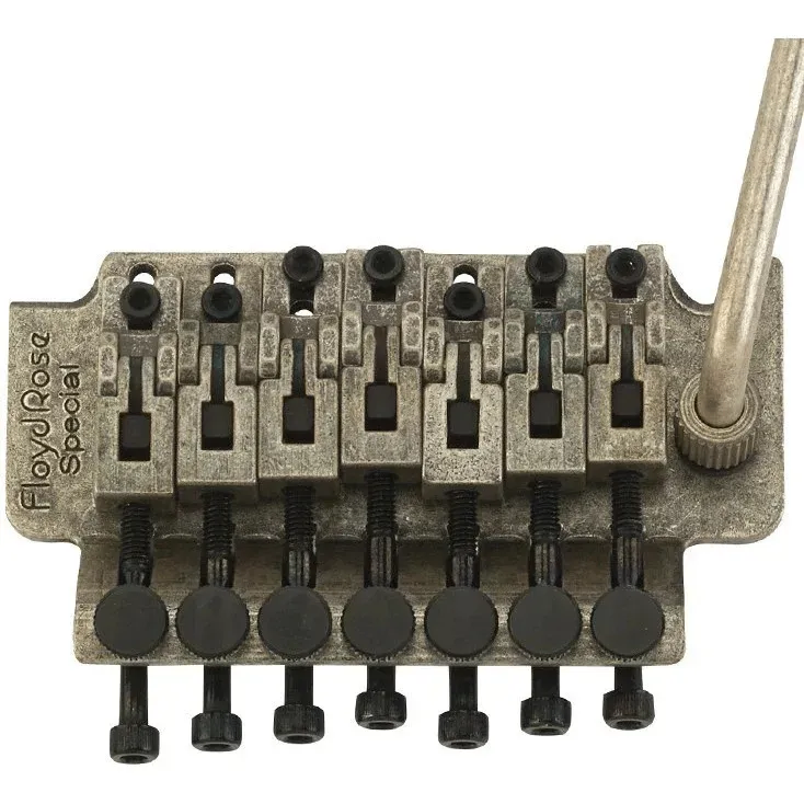 Floyd Rose FRTPS6000 – 1000 Series Pro Tremolo System – 7-String – Antique Silver