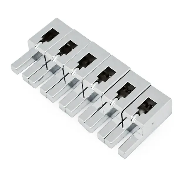 Floyd Rose FRNFTBSSCP - Non-Fine Tuner Saddle Set - Chrome