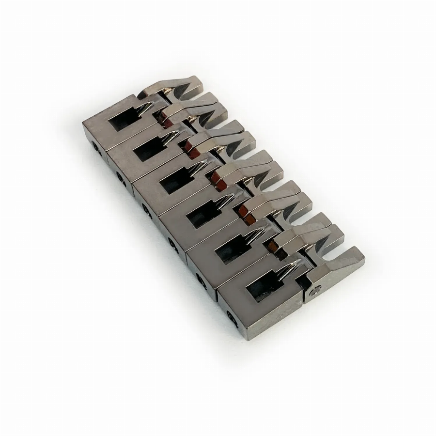 Floyd Rose FRXBSSBNP – FRX Bridge Saddles Set – Black Nickel