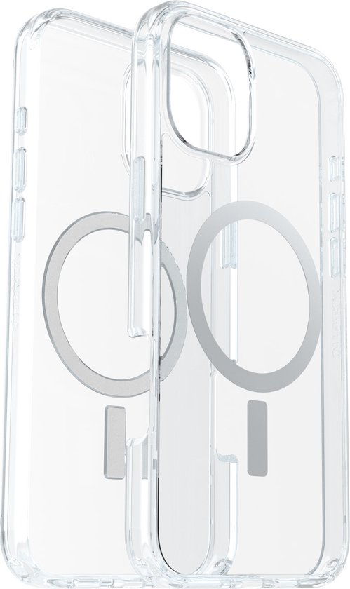 OtterBox Symmetry Apple iPhone 16 Plus Back Cover met MagSafe Magneet Transparant