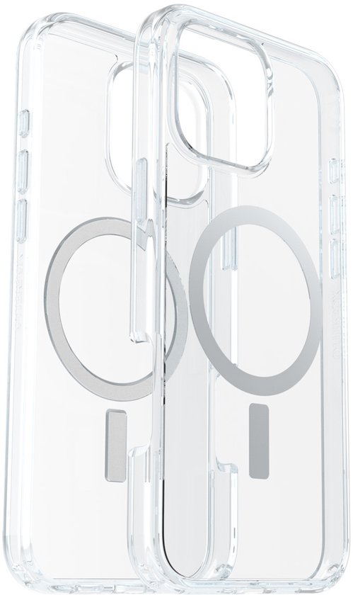 OtterBox Symmetry Apple iPhone 16 Pro Max Back Cover met MagSafe Magneet Transparant