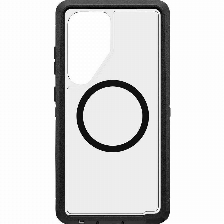 OtterBox Defender Samsung Galaxy S25 Ultra Back Cover met Magneet Transparant Zwarte Rand