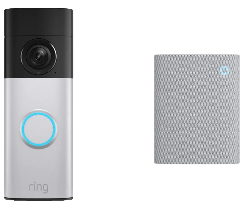 Ring Battery Video Doorbell 2K Plus + Chime
