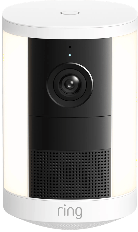 Ring Spotlight Camera 2K Batterij Wit