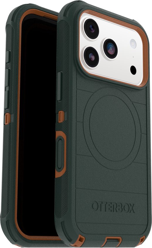 OtterBox Defender Pro iPhone 17 Pro Back Cover met MagSafe Magneet Groen