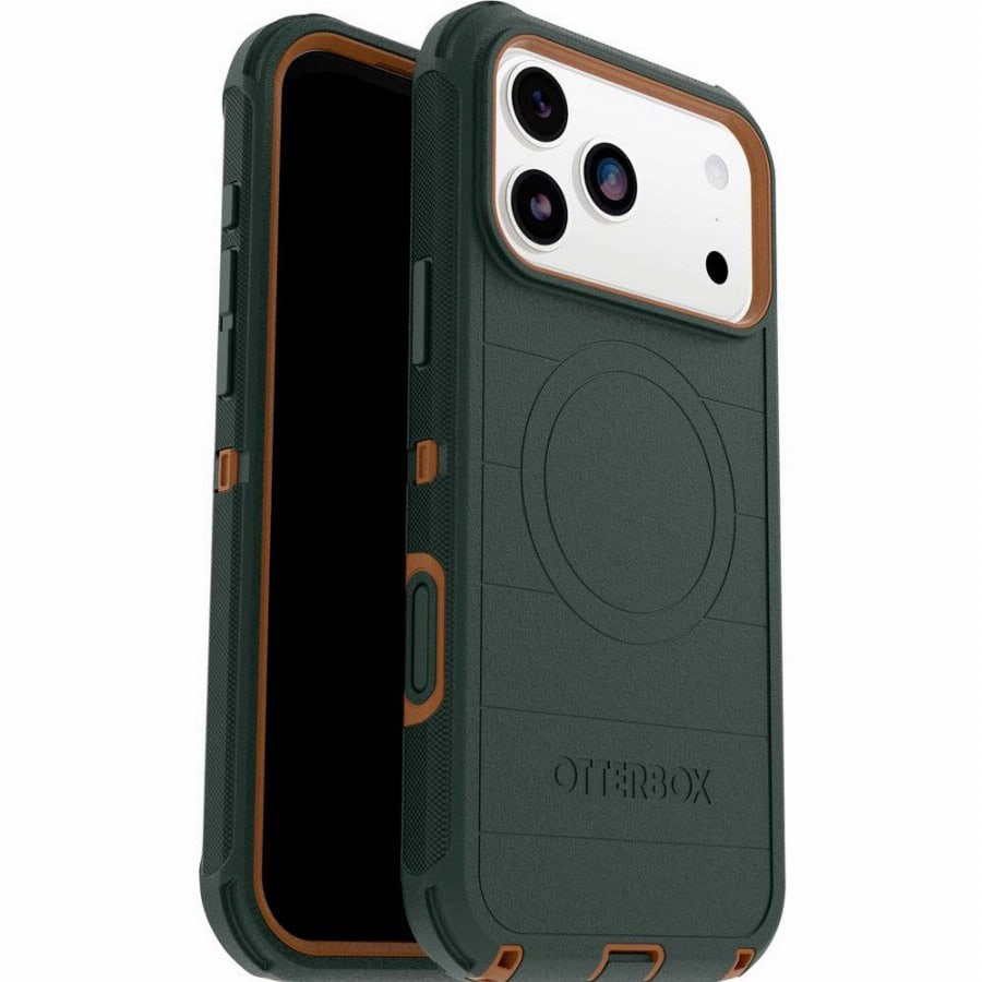 OtterBox Defender Pro iPhone 17 Pro Max Back Cover met MagSafe Magneet Groen