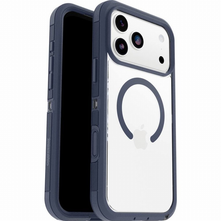 OtterBox Defender Pro XT iPhone 17 Pro Max Back Cover MagSafe Magneet Transparant Blauw