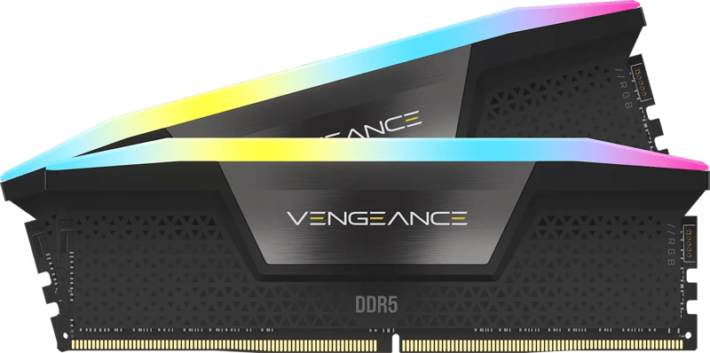 CORSAIR Vengeance RGB 16GB (2x8GB) DDR5 DIMM 5200MT/s CL40 XMP
