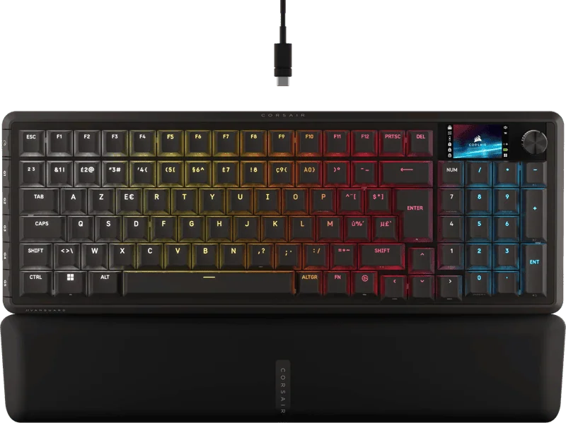 CORSAIR VANGUARD MECHANICAL GAMING KEYBOARD - BE AZERTY - BLACK