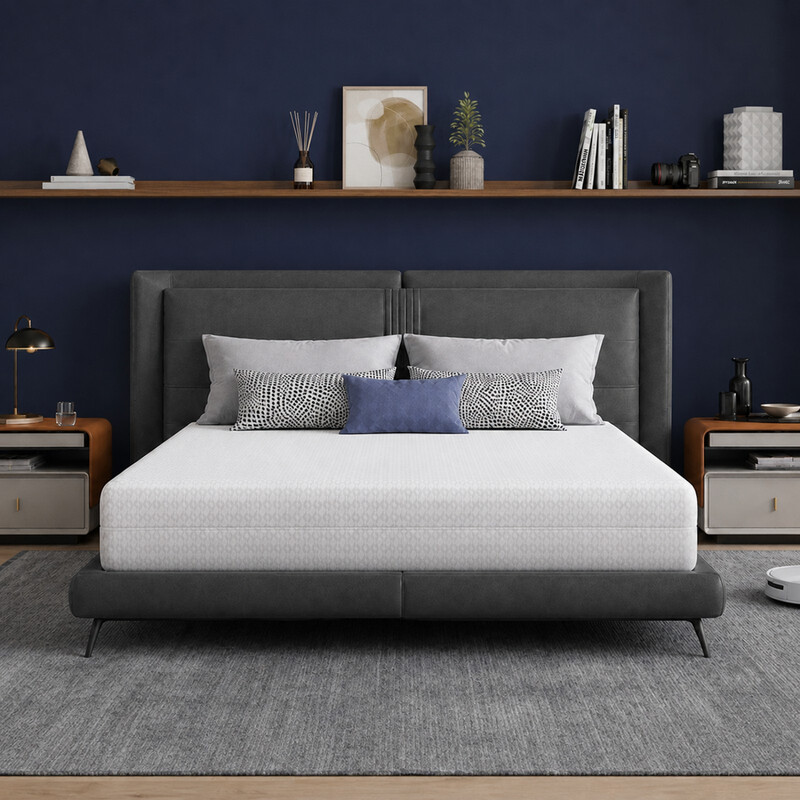 Avenco 12 cm traagschuim matras, Medium stevig, 160×200 cm