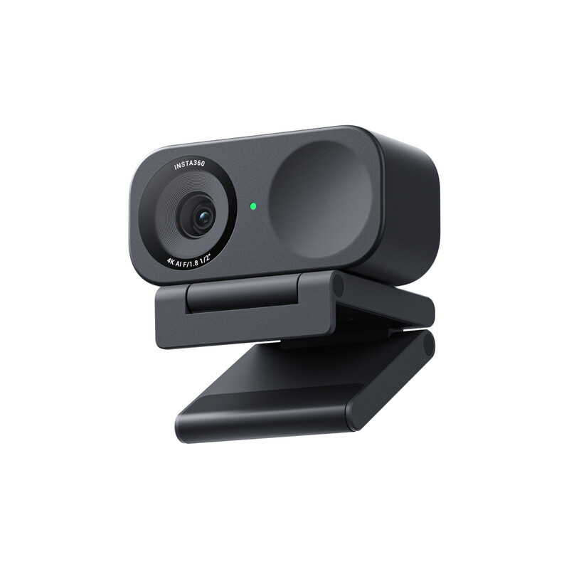 【Terug naar school】Insta360 Link 2C standaardbundel grafietzwart – 4K-webcam voor pc/Mac, 1/2 inch sensor, automatische kadrering, HDR, microfoon met AI-ruisonderdrukking, gebarenb…