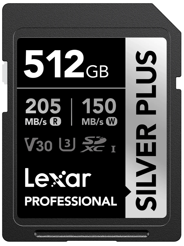 Lexar Professional SDXC Silver Plus 512GB 150MB/s