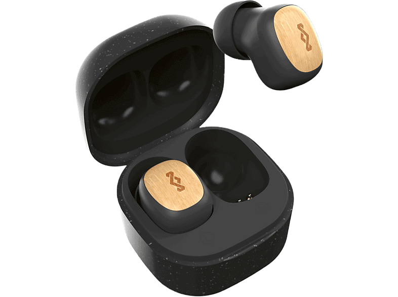 House Of Marley Smile JAMaica Tws Sb Em-je124-sb In-ear Draadloze Oordopjes Met Noise-cancelling Zwart