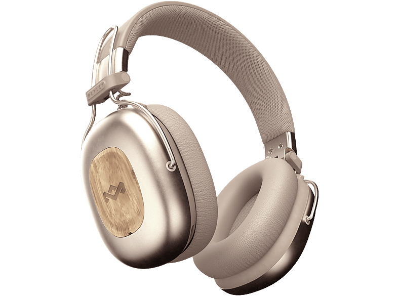 House Of Marley Positive Vibration Rebel Anc Over-ear Draadloze Hoofdtelefoon Met Noise-cancelling Cream