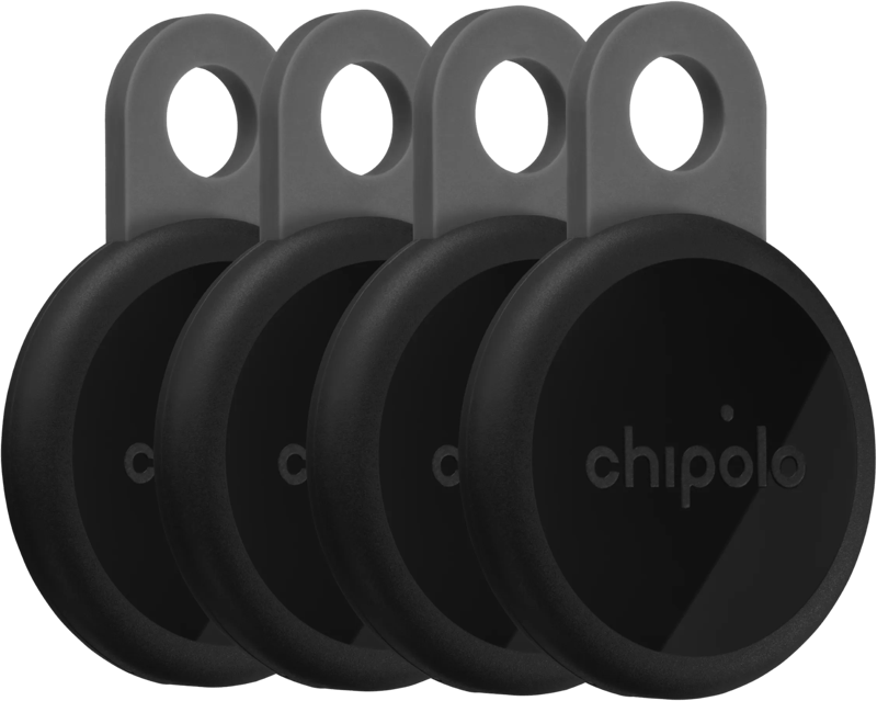 Chipolo LOOP 4-Pack Zwart