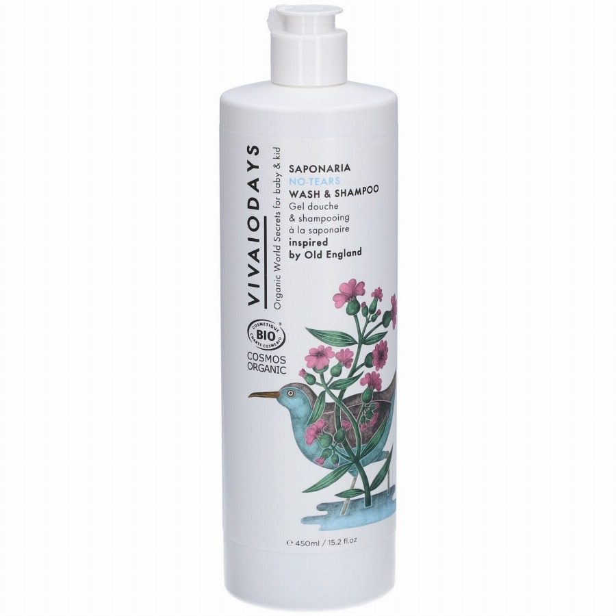 Vivaiodays Saponaria No-Tears Wash & Shampoo 450