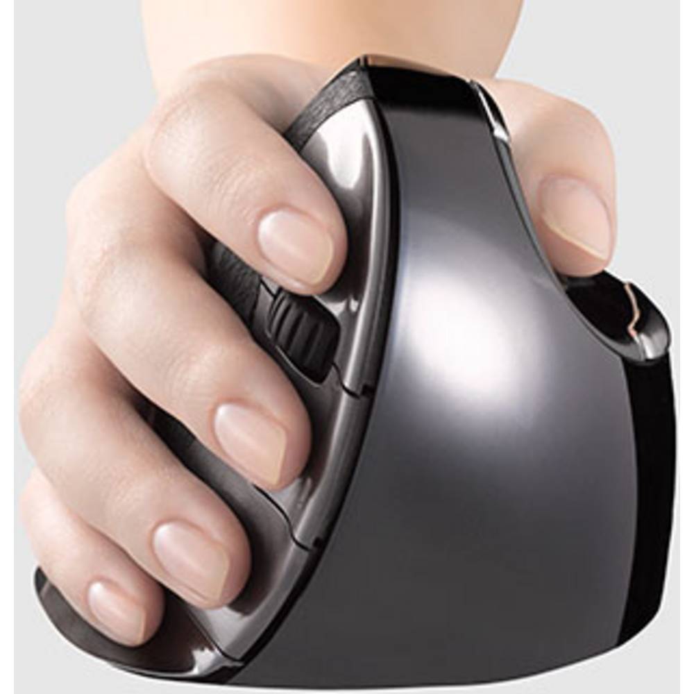 Evoluent D Small Ergonomische muis Radiografisch Laser Meerdere kleuren 6 Toetsen Ergonomisch
