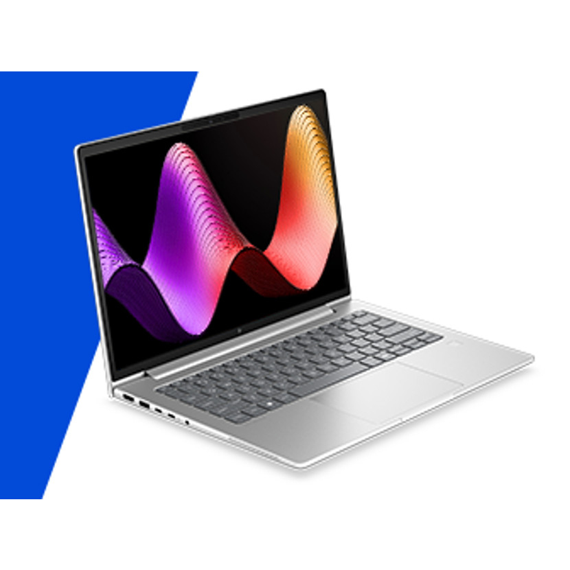 HP EliteBook 6 G2i 14" Next Gen AI laptop met 5G/LTE - Azerty toetsenbord met verlichting - 3 jaar onsite hardware support