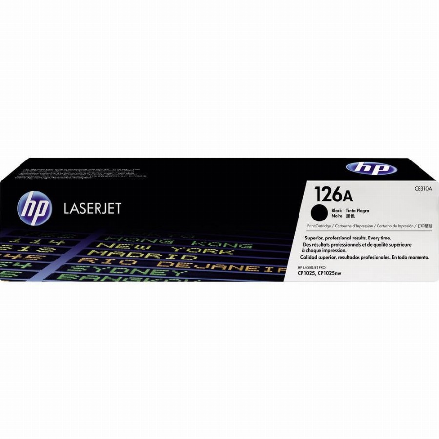 HP Toner 126A Origineel Zwart 1200 bladzijden CE310A