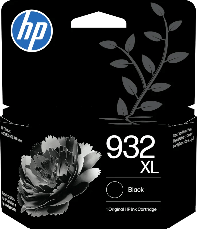 HP 932XL Cartridge Zwart