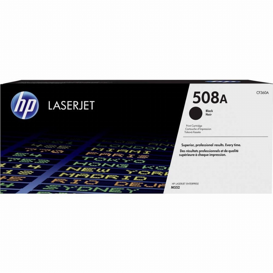 HP Toner 508A Origineel Zwart 6000 bladzijden CF360A