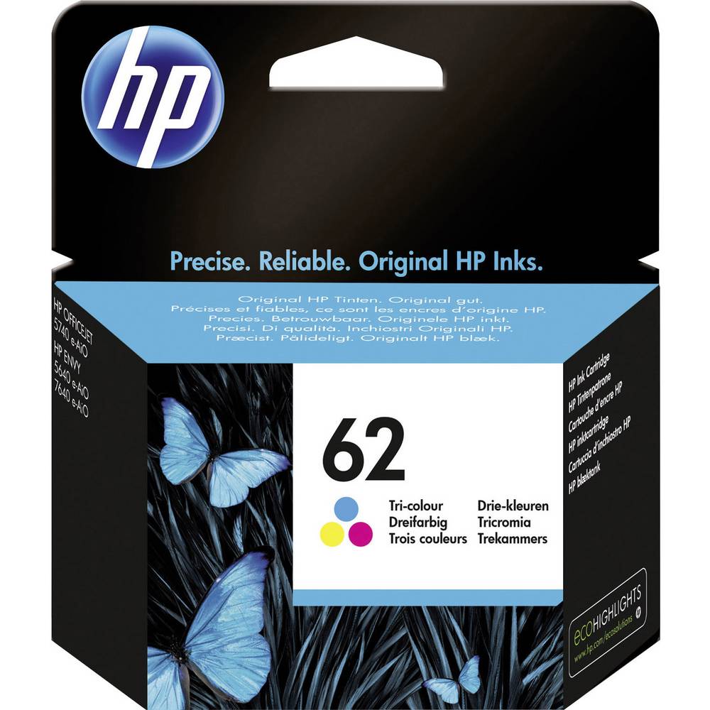 HP 62 Cartridge Kleur