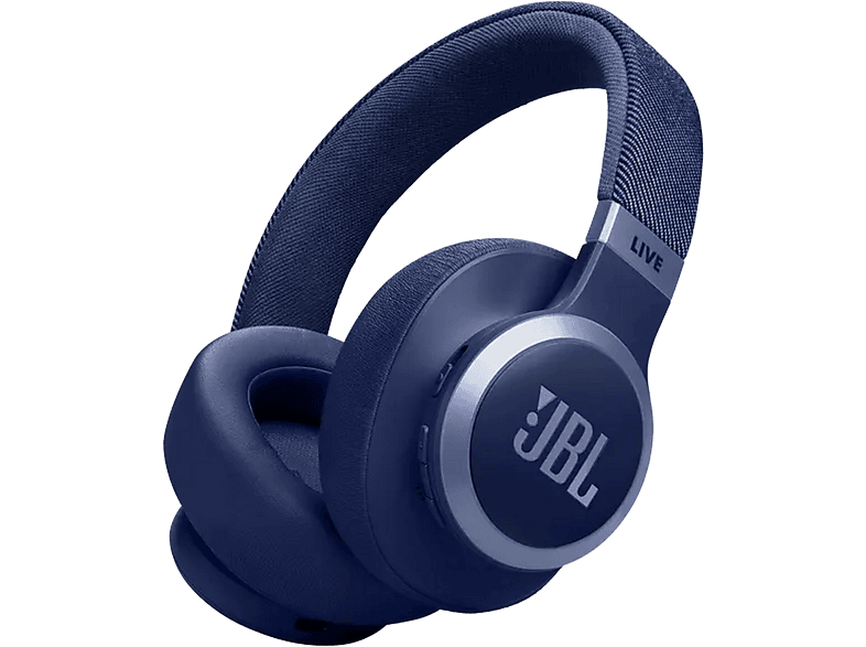 JBL Live 770nc JBLlive770ncblu Over-ear Draadloze Hoofdtelefoon Met Noise-cancelling Blauw