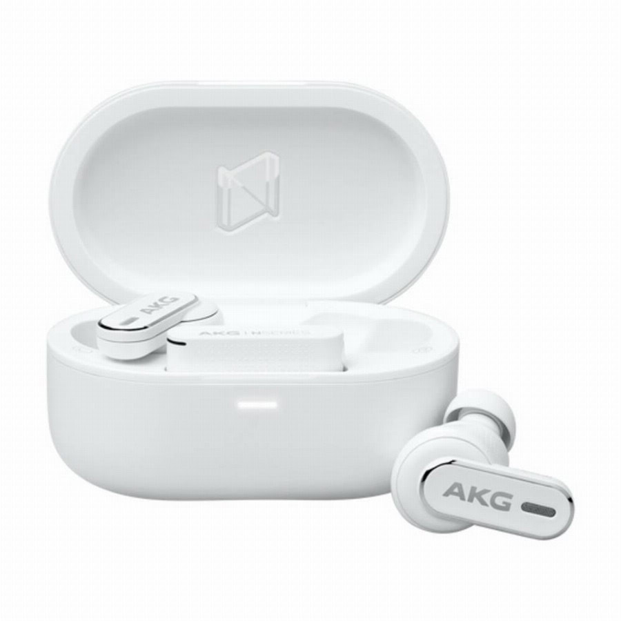 AKG AKGN5HYBRIDWHT In Ear headset Bluetooth, Draadloos Wit