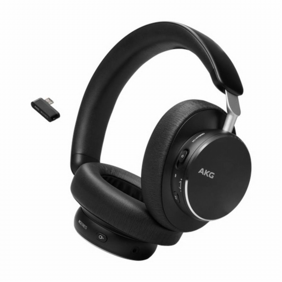 AKG AKGN9HYBRIDBLK Over Ear headset Bluetooth, Draadloos Zwart
