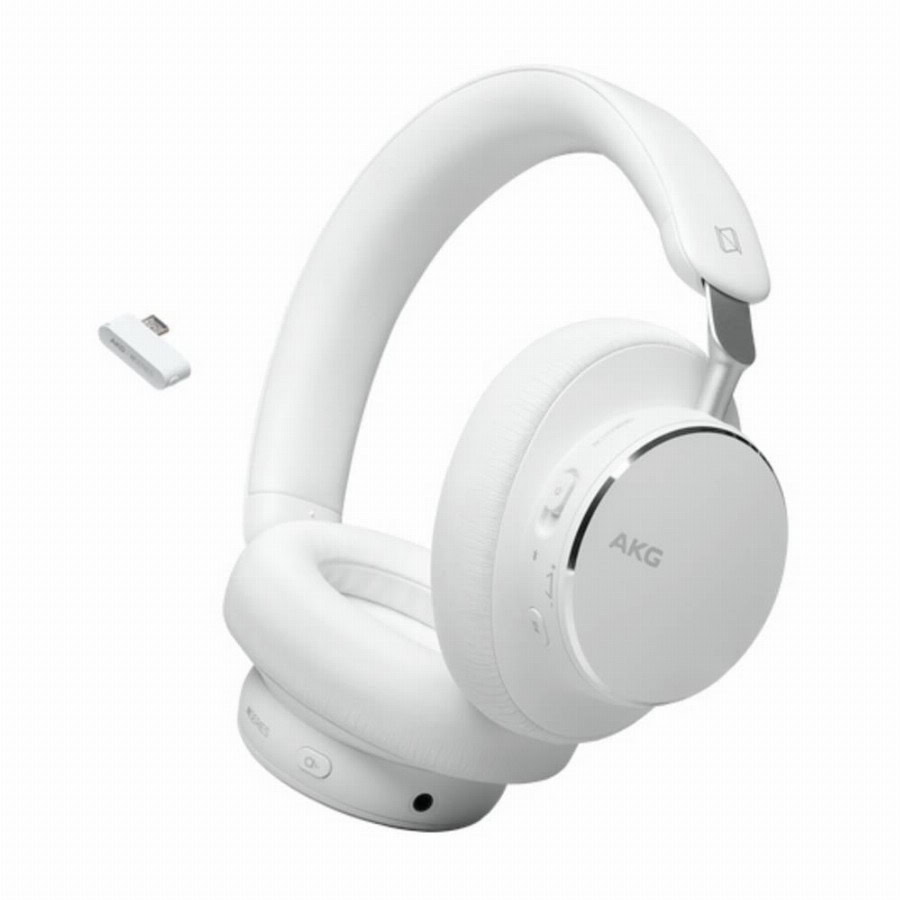 AKG AKGN9HYBRIDWHT Over Ear headset Bluetooth, Draadloos Wit