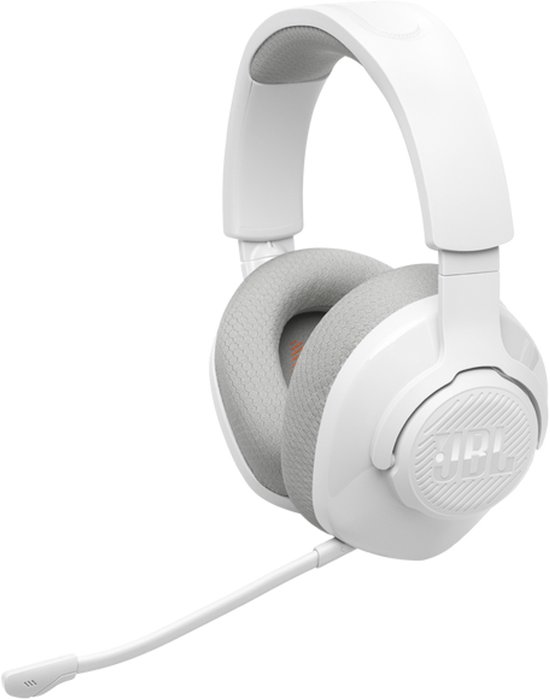 JBL Quantum 360 - Draadloze Gaming Headset - Over-ear - Surround Sound - Afneembare Microfoon - Wit