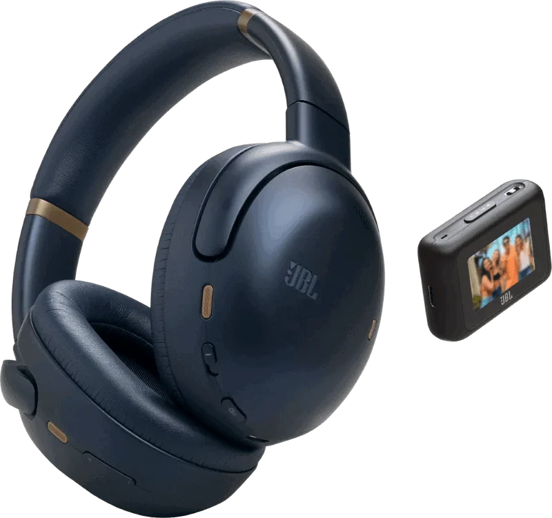 JBL Tour One M3 Tx – Draadloze Noise Cancelling Koptelefoon met Smart Tx Adapter – Bluetooth – Over-ear – 70 uur batterij – Blauw